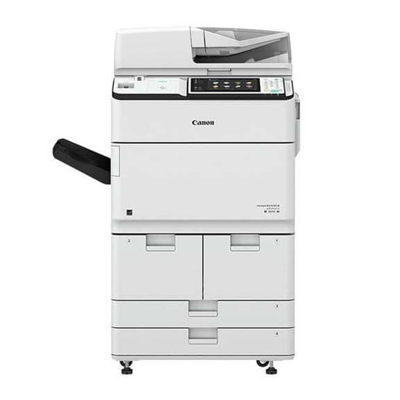 Restored Canon ImageRunner Advance 6255 Tabloid/Ledger Size Black & White Laser Multifunction Copier with Ethernet - 1200dpi, 55ppm Copy, Print, Scan, Auto Duplex, 2 Trays - IRA6255