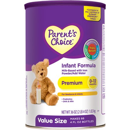 Parent's Choice - Premium Infant Formula, 36 oz.