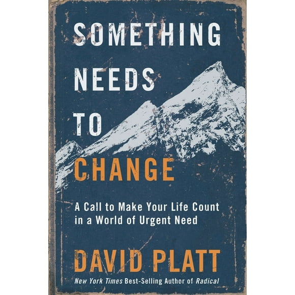 Pre-Owned Something Needs to Change: A Call to Make Your Life Count in a World of Urgent Need (Hardcover) 0735291411 9780735291416