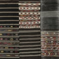 thumbnail image 1 of Ahgly Company Indoor Square Contemporary Mid Gray Patchwork Area Rugs, 5' Square, 1 of 6