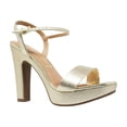 thumbnail image 3 of Zapatilla Vizzano 6292200 tacón Alto plataforma Piel dorado 24, 3 of 17
