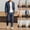 Beige, variant on CHUMUD Mens Linen Suits 2 Piece Button Formal Tuxedo Jacket Suits Pants Set for Wedding Business Prom