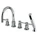 thumbnail image 3 of Kingston Brass KS83215DL Three Handle Roman Tub Filler with Hand Shower, 3 of 4