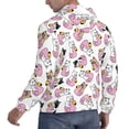 thumbnail image 6 of Fotbe Men's Hoodie with French Bulldog Duck Pattern - Kangaroo Pocket Pullover Hooded Sweatshirt, Perfect for Daily Wear, Travel, and Home-, 6 of 7