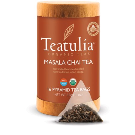 MASALA CHAI TEA PYRAMID BAGS Case of 6 Containers