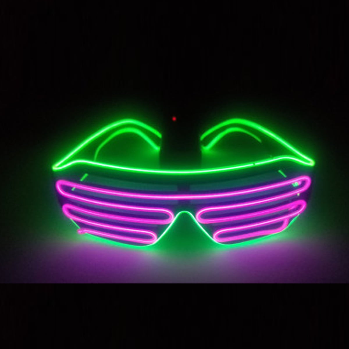 flashing spectacles