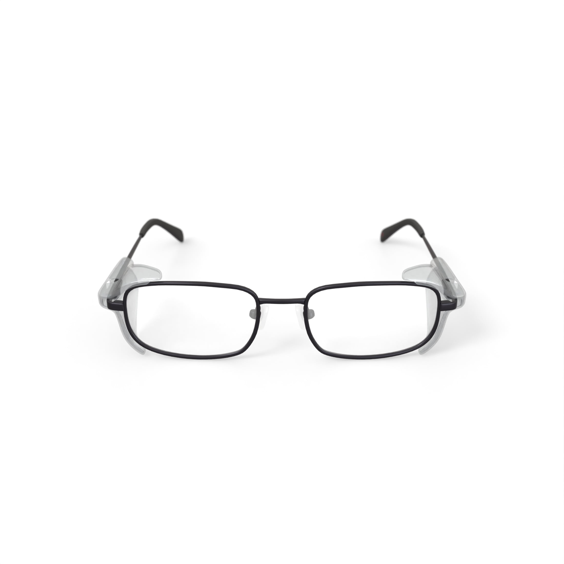 Hilco Vision A2 SG 302 Prescription Safety Glasses, Pewter Metal Frame, Rx Ready Frame (No Lenses Included), ANSI Z87.1, OSHA Compliant Protective Eyewear