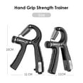 thumbnail image 2 of Yeacher Main Gripper Résistance Réglable Prise en Main Entraîneur de Force Doigts Poignet avant-Bras Exerciseur Équipement d'Entraînement Gym à Domicile Équipement d'Exercice, 2 of 7