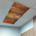 thumbnail image 2 of 2 Pack Magnetic Fluorescent Light Covers, 2x4 Ft,Fall Autumn Forest Orange Leaf Magnetic Light Covers for Ceiling Lights Classroom Office Home Decor, 2 of 9