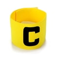 thumbnail image 1 of Bright Color Soccer Football Captain Armband Magic Tape Anti-drop Design for Adult and Youth, 1 of 8