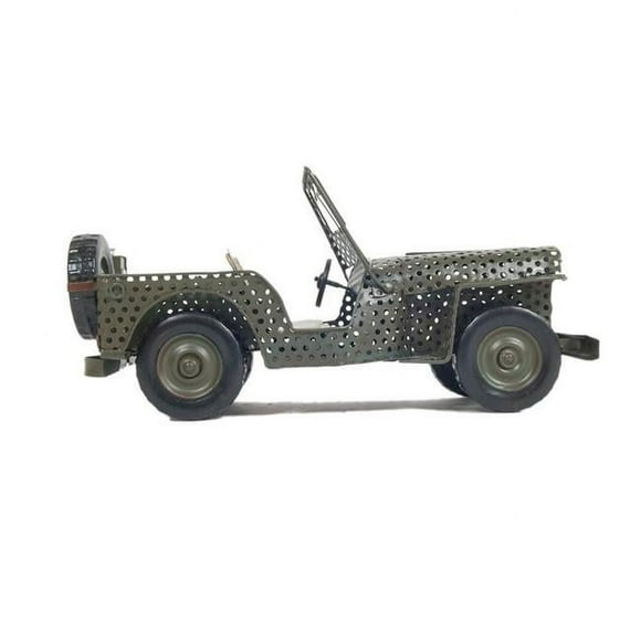 Old Modern Handicrafts AJ104 1945 Willys CJ-2A Overland Open Frame Jeep Model