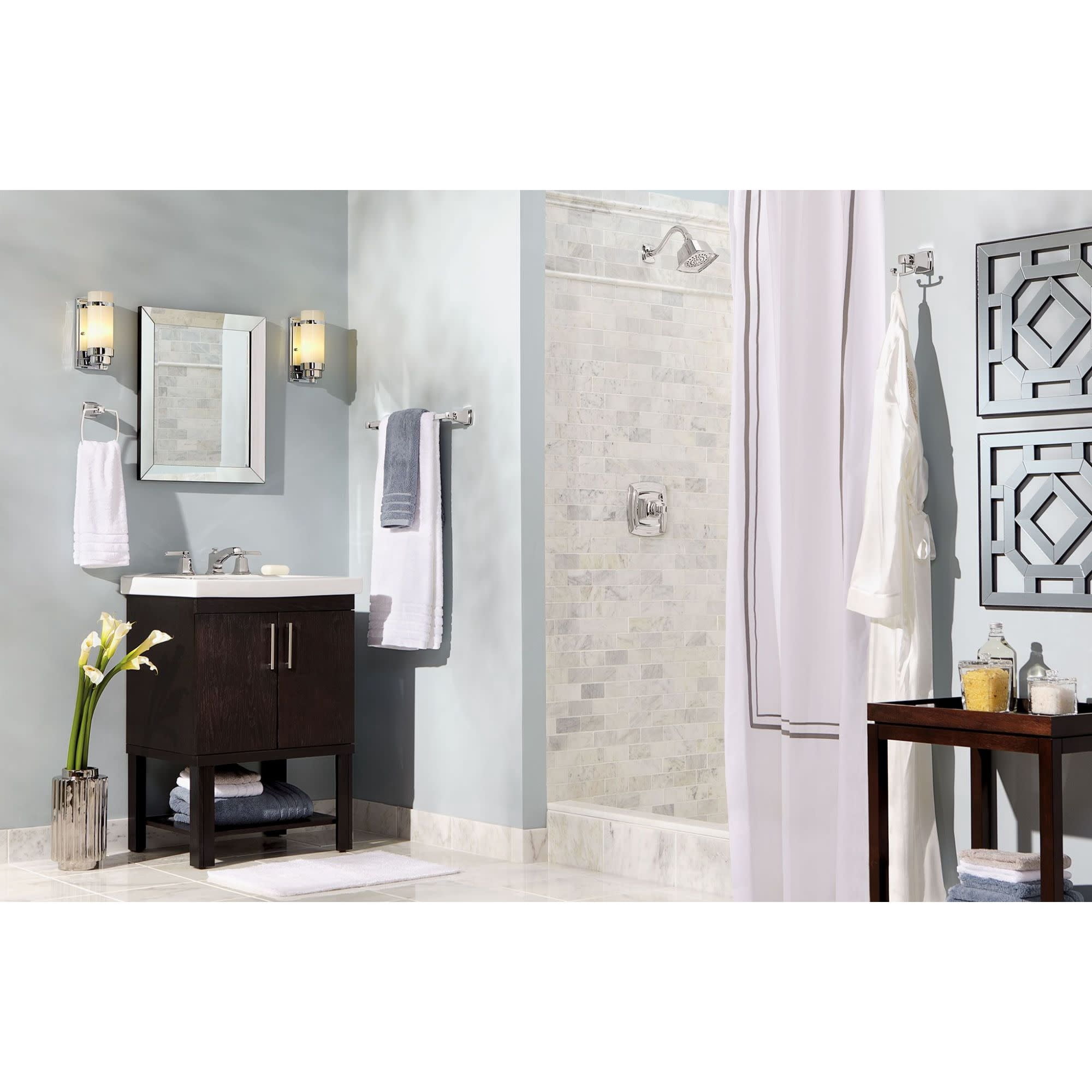 Moen Tv6220 Boardwalk 1.2 GPM Widespread Bathroom Faucet - Bronze