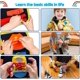 thumbnail image 3 of Juguete sensorial Montessori Mornor de Busy Board para niños de 1 a 4 años, 3 of 7
