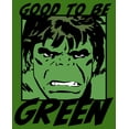 thumbnail image 2 of Men's Marvel St. Patrick's Day Hulk Good to be Green  Graphic Tee Kelly Green 3X Large, 2 of 5