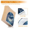 thumbnail image 5 of Yayeee Napkin Holder for Table Set of 2 Kitchen Paper Tissue Organization, Night Floating Whale, 5 of 8