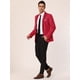 thumbnail image 4 of Blazer de negocios Lars Amadeus para hombre rojo M, 4 of 6