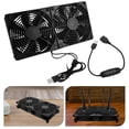 thumbnail image 3 of 1Pack Small Usb Fan Temperature Control for Computer Users, 3 of 9