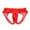 Red, variant on Men's See-Through Thong G-String Underwear, Men's Hot T-Back Thong G-String Commemorative Gift for Husband White Free Size