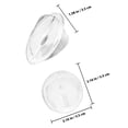 thumbnail image 2 of BESTYASH 2Pcs Kitchen Mixer Dust Cover Acrylic Protective Cover for Home Users Kitchen Use, 2 of 8