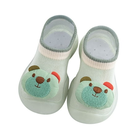 

Toddler Kids Baby Boys Girls Shoes First Walkers Cute Cartoon Animals Antislip Shoes Prewalker Sneaker