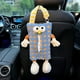 thumbnail image 1 of Bolsa colgante de caja de pañuelos para coche | Lindo diseño de dibujos animados algodón suave | Accesorios organizadores de asiento trasero | Se adapta a coches, camiones, SUVs | Interior de Auto, 1 of 2