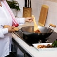 thumbnail image 6 of JOYCE CHEN Classic Series 14-Inch Uncoated Carbon Steel Wok Set with Lid and Birch Handles, 4 Pieces, 6 of 6