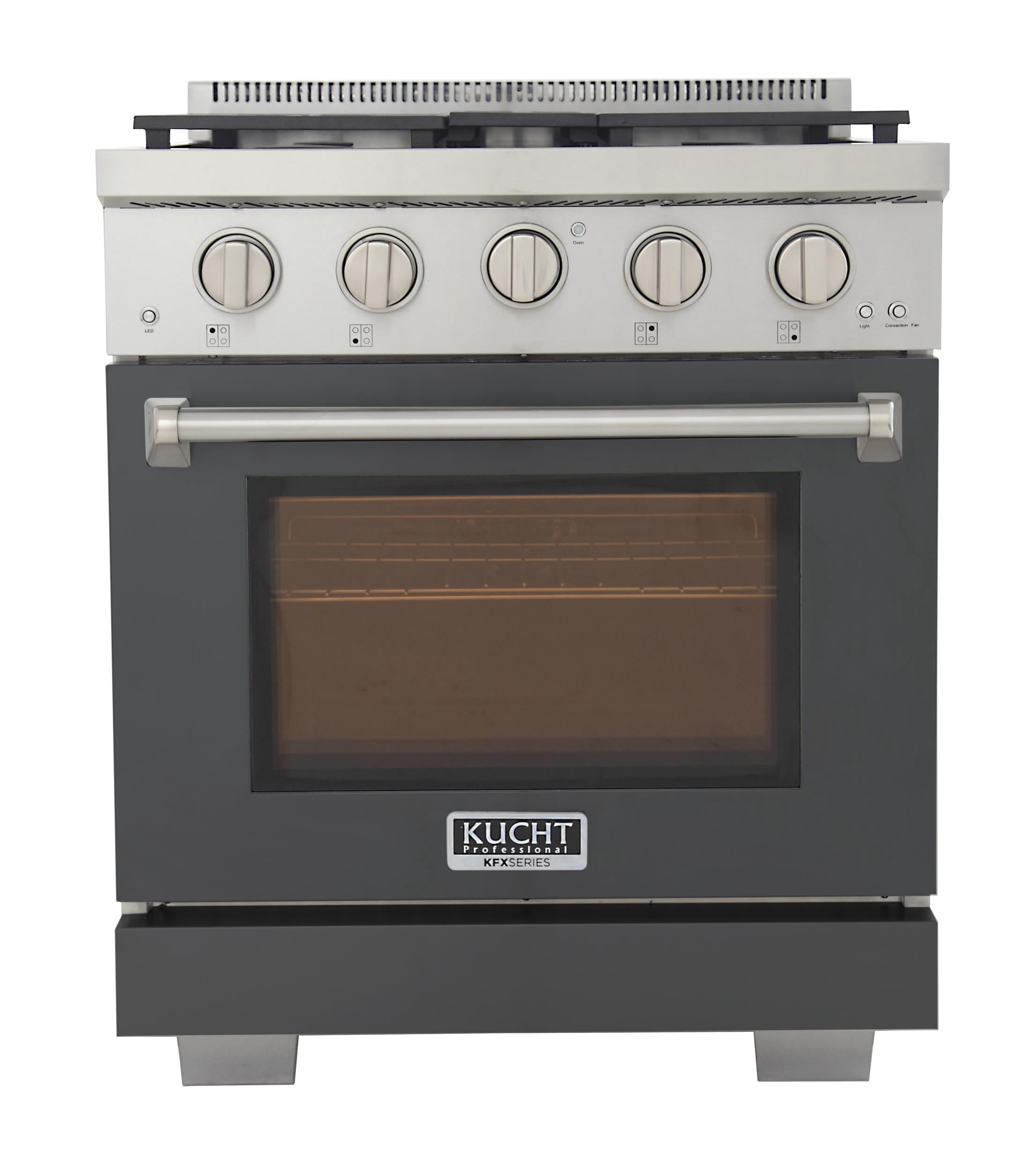 Professional 30-in Propane Gas Range in Light Blue with True Simmer Burners