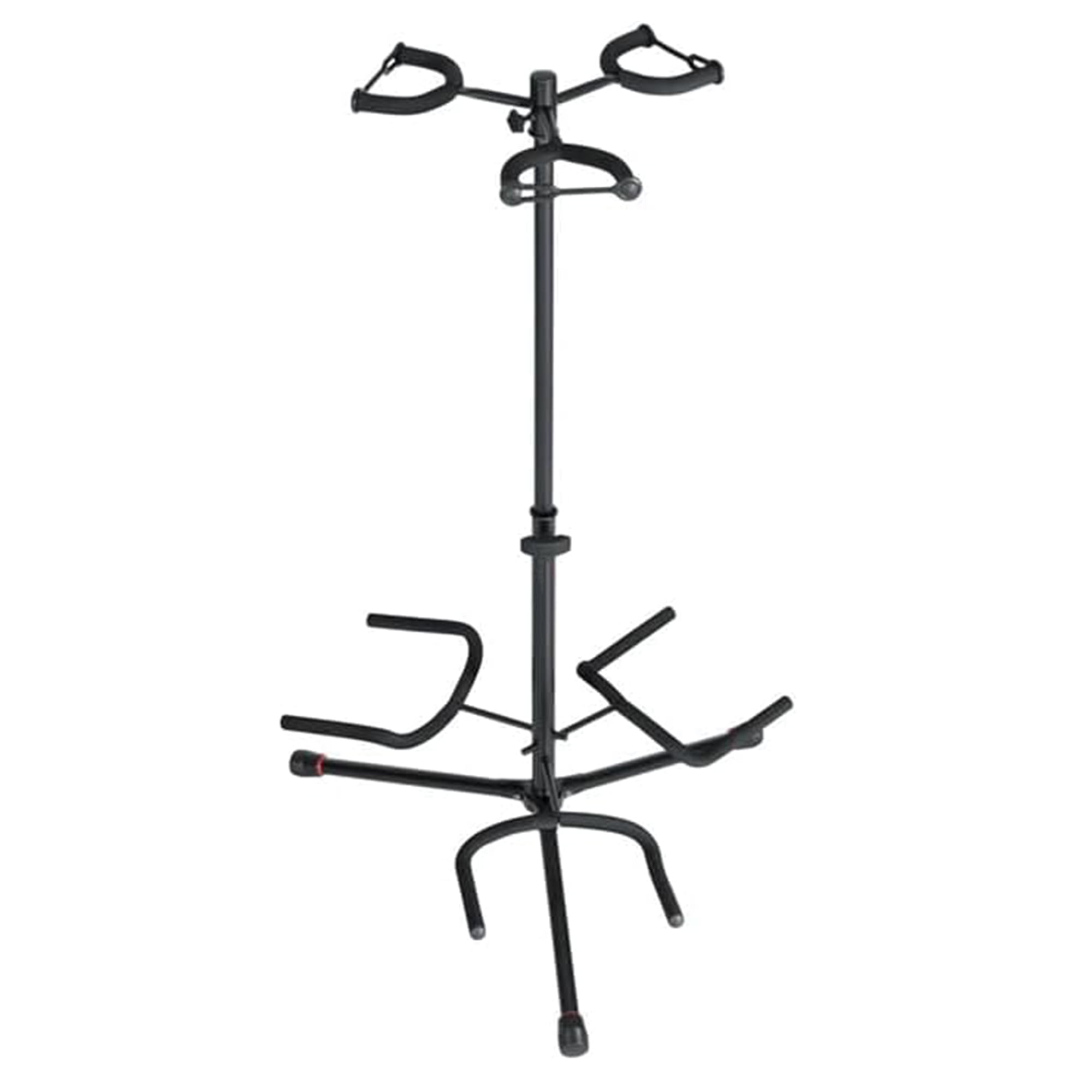 Likegreen Adjustable Triple Guitar Stand, Holds (3) Electric or Acoustic Guitars,Metal