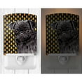 thumbnail image 2 of Caroline's Treasures SC9176CNL Pug Candy Corn Halloween Portrait Ceramic Night Light, 6x4x3", multicolor, 2 of 2