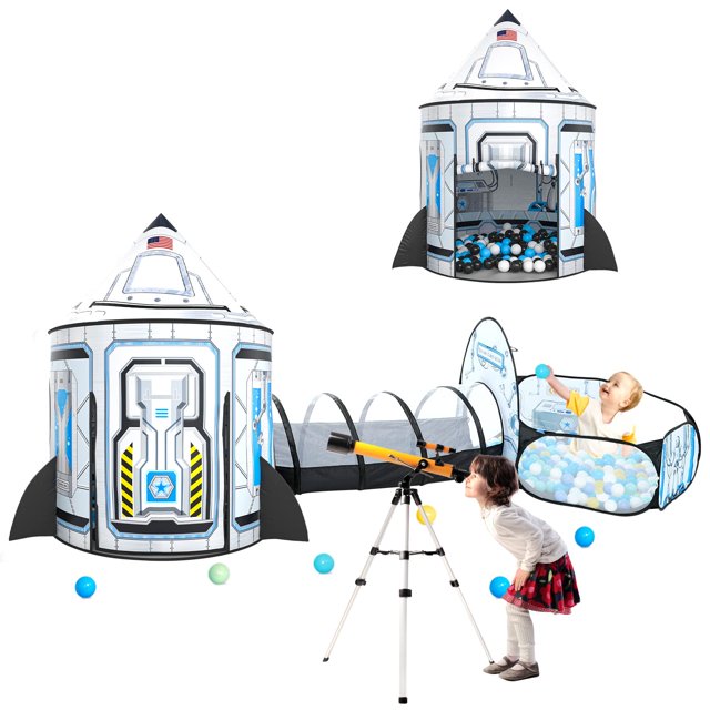 Bolígrafo Play Tent PigPigPen, 3 unidades, para niñas, con piscina de bolas y túnel de rastreo