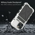 thumbnail image 7 of SaniMore for iPhone 14 Pro 6.1" 2022 Case, Heavy Duty Protective 3-layer with Wireless Charing Hidden Kickstand Military-grade Anti-drop Shockproof Rugged Cover for iPhone 14 Pro 6.1 inch, Silver, 7 of 7