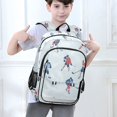 thumbnail image 6 of FORMRS Unisex School Backpack 17" Student Travel Bag with Laptop Compartment, Hockey Action Zone, 6 of 7