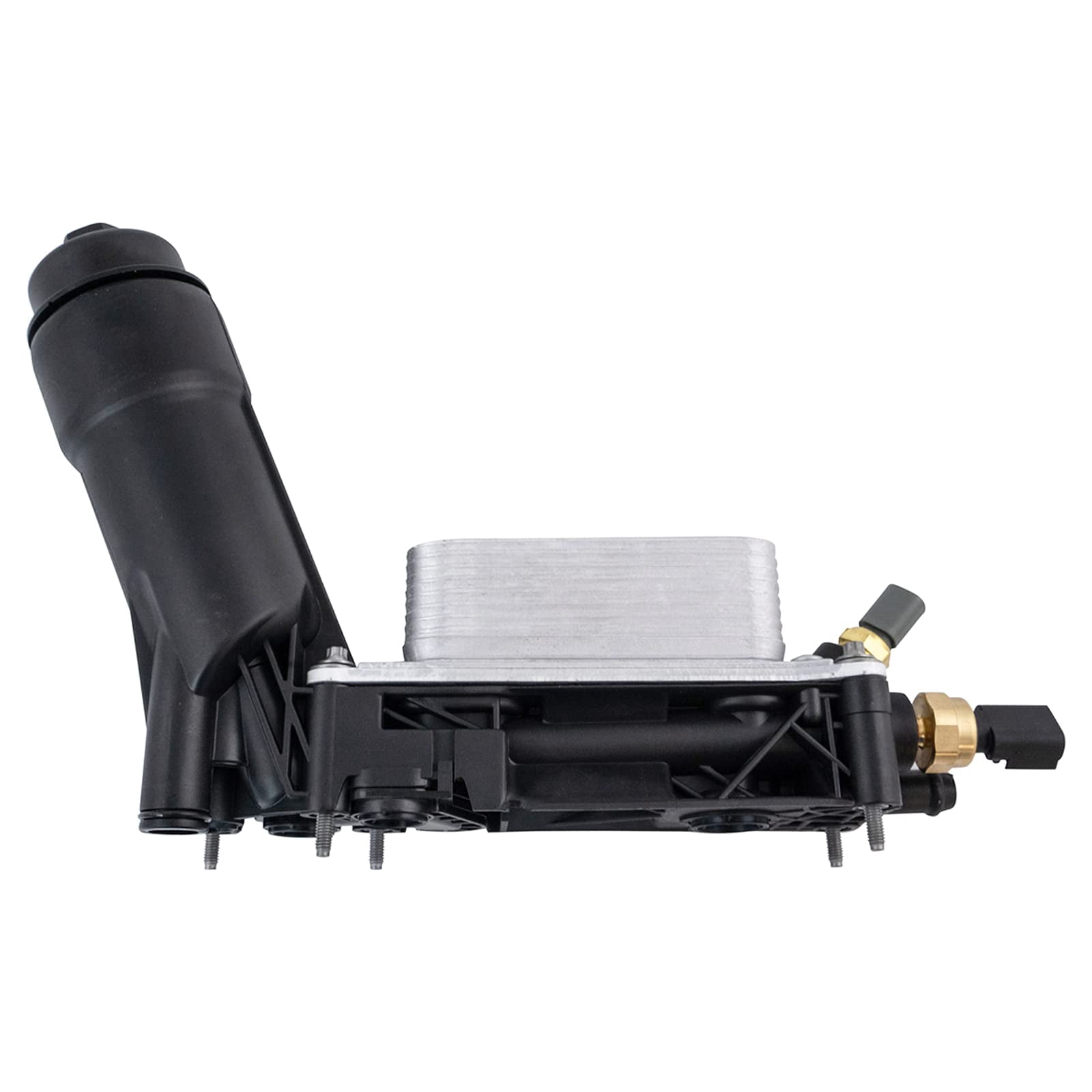 TRQ Engine Oil Filter Housing Assembly for Jeep Dodge Chrysler 3.6L V6 New ECA92434 Fits select: 2012-2013 JEEP WRANGLER, 2011-2013 DODGE GRAND CARAVAN