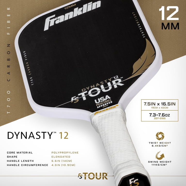 Franklin Sports Pro Pickleball Paddles - FS Tour Featherweight