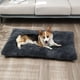 thumbnail image 4 of Saco de dormir para perros, saco de dormir cálido para gatos, de felpa, para invierno, XXL, gris oscuro, 4 of 7