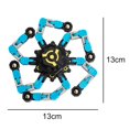 thumbnail image 2 of 3pcs Niños Deformable Alivio del Estrés Dedo Mecánico Gyro Robot Juguete Tmvgtek libre de BPA, 2 of 6