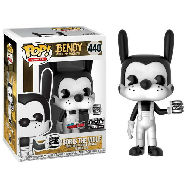 Bendy and the Ink Machine Funko POP! Games Boris the Wolf Vinyl Figure  (with Bacon Soup) 