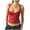 Red, variant on Women Lace Top LowCut Spaghetti Strap Camisoles Square Neck Backless Crop Tops Going Out Tank Top Lace Camisole for Women Girls Top with Shelf Bra Camisoles for Women Pack Camisole for Women