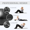 thumbnail image 3 of SUTENGDA InnotechSC Pilates Ball 9 Inch Core Ball  Small Exercise Ball with Exercise Guide Barre Ball Mini Yoga Ball for Pilates  Yoga  Core Training  Physical Therapy  Balance  Stability, 3 of 6