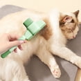 thumbnail image 1 of Xihbxyly Peine para El Cuidado de Mascotas, Quitanudos de Acero Inoxidable, Cepillo Retráctil de Fácil Limpieza, Promueve Una Circulación Saludable, Cuidado Diario, Ideal para Mascotas de Pelo Largo,, 1 of 7
