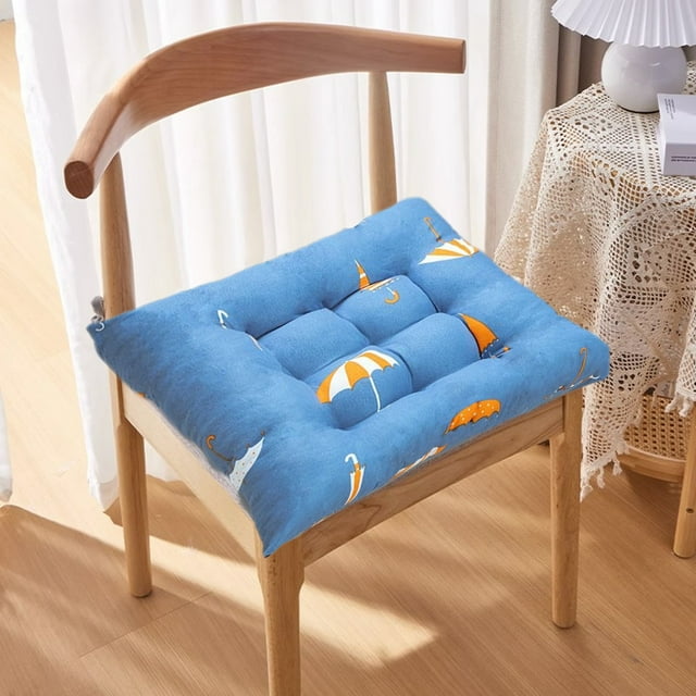 Cojín de Asiento para Silla de Comedor de Oficina | Acolchado de Espuma Gruesa de 40 X 40 X 10 Cm | Funda de Pana Suave y Duradera | Ligero y Portátil para Dormitorio, Aula, Lectura y Juegos