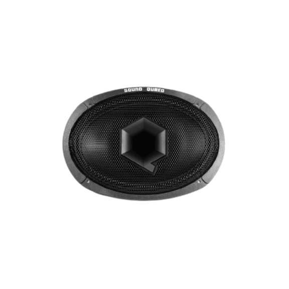 SoundQubed BGS-CX694SL 6" x 9" 400W Max 4-Ohm Coaxial Slim Loudspeaker (Single)