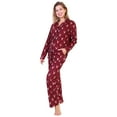 thumbnail image 3 of Angelina Christmas Matching Women's Men's Kids' Family Flannel Notch Collar Pajama Set (SOLD SEPARATELY), 3 of 5