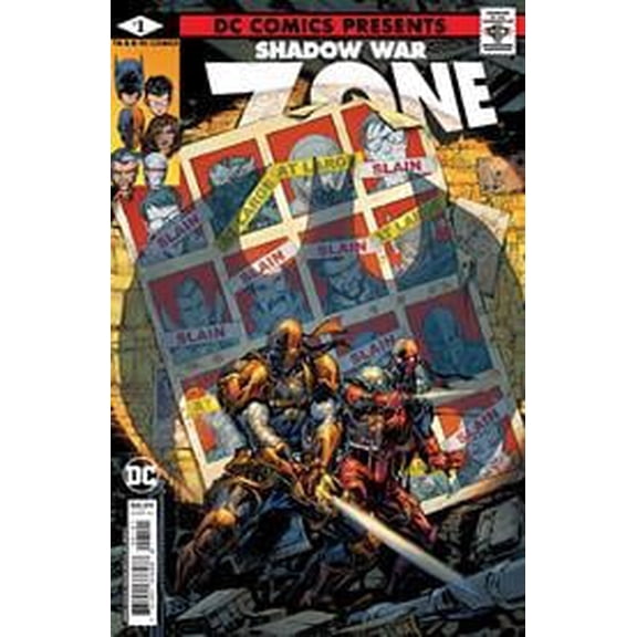 Shadow War Zone #1 (one Shot) Cvr B Howard Porter X-men Homage Retro Trade Dress Var DC Comics Comic Book