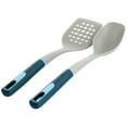 thumbnail image 5 of Spice by Tia Mowry Savory Saffron 7 Piece Ceramic Nonstick Aluminum Cookware Set with Nylon Utensils in Teal, 5 of 8
