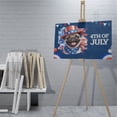 thumbnail image 4 of Patriotic Pug Celebrates 4th of July Horizontal Matte Canvas Poster Dog Lover Gifts Wall Art Home Decor - 02009, 4 of 5