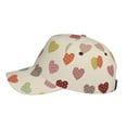 thumbnail image 5 of Balery Heart Polka Dot Baseball Cap For Women Men,Adjustable Size For Running Workouts And Outdoor Activities All Seasons, 5 of 9