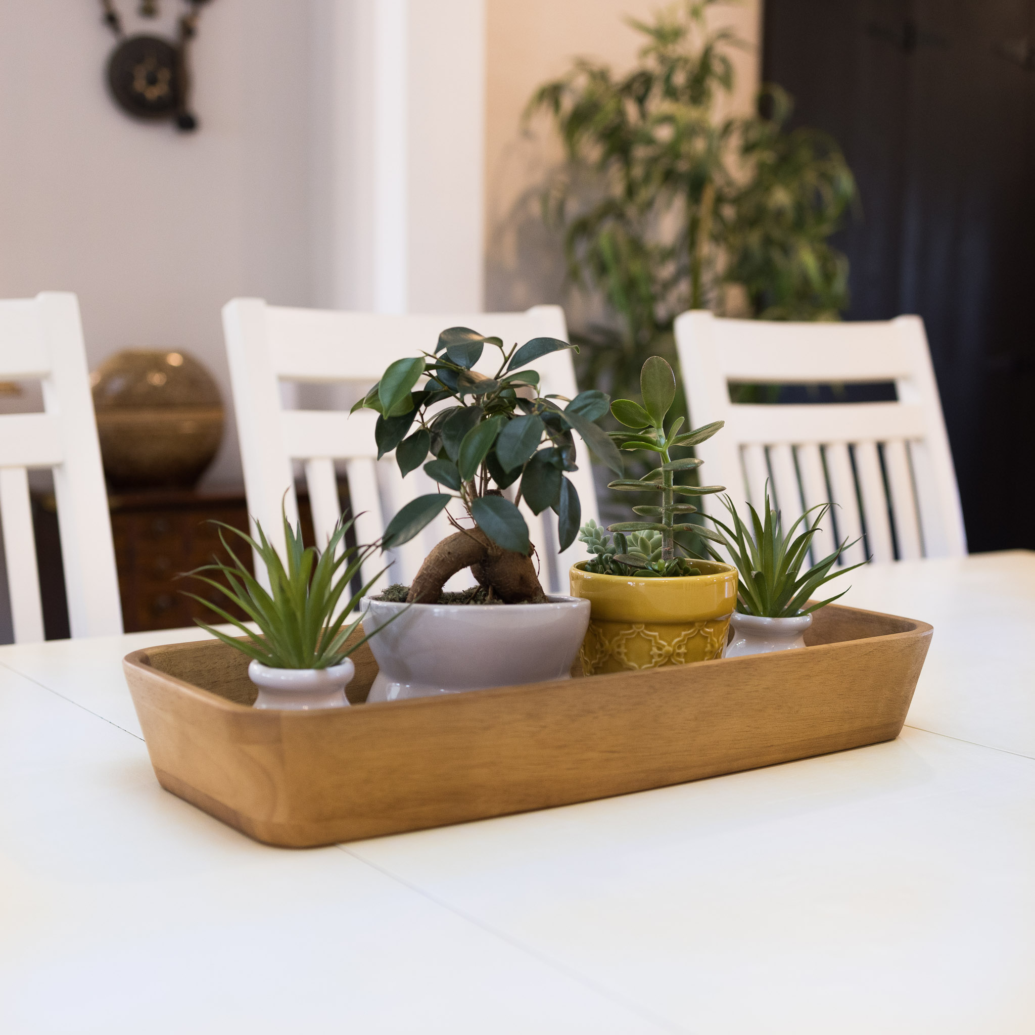 Better Homes & Gardens Acacia Wood Oval Serving Bowl photo 7