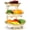 D, variant on 3 Tier Ceramic Fruit Bowl for Kitchen Counter – Fruit Basket with Gold Metal Stand, Fruit Holder for Snacks, Nuts, Cakes, Desserts, Bread, Candy Storage