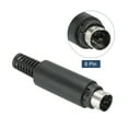 thumbnail image 4 of Pack of 5 S Video DIN Mini Male Socket 6 Pin Signal Transmission, 4 of 4